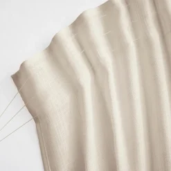 Voilage galon fronceur effet lin (280 x 240 cm) Robin Beige