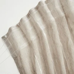 Voilage galon fronceur pompons (280 x 240 cm) Axel Beige