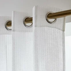 Voilage grande largeur (400 x 240 cm) Arthur Blanc