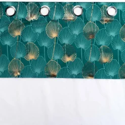 Voilage œillets (140 x 240 cm) Clairine Vert émeraude