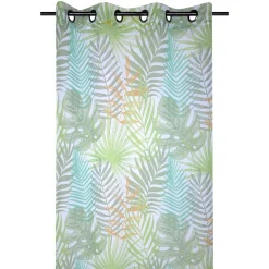 Voilage œillets (140 x 260 cm) Exolu Vert