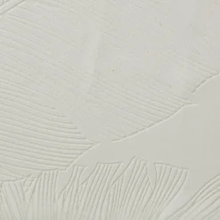 Voilage œillets (140 x 240 cm) Feuille Blanc