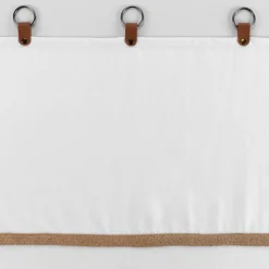 Voilage œillets (140 x 240 cm) Leana Blanc