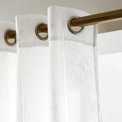 Voilage œillets (140 x 280 cm) Léontine Blanc