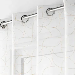Voilage œillets (140 x 240 cm) Louxor Blanc