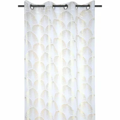 Voilage œillets (140 x 260 cm) Maldives Or