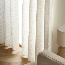 Voilage œillets (140 x 280 cm) Maël Beige