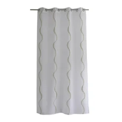 Voilage œillets (140 x 240 cm) Matisse Vert olive