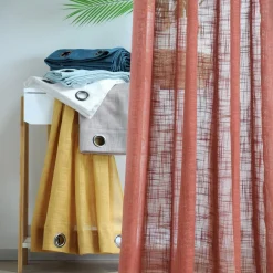 Voilage œillets (135 x 260 cm) Ontario Vert menthe