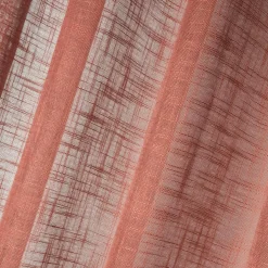 Voilage œillets (135 x 260 cm) Ontario Terracotta