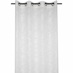 Voilage œillets (135 x 260 cm) Ontario Blanc