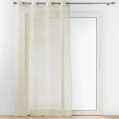 Voilage œillets (140 x 240 cm) Pandore Blanc