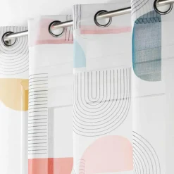 Voilage œillets (140 x 240 cm) Popart Multicolore