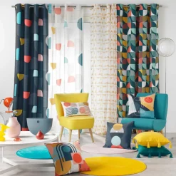 Voilage œillets (140 x 240 cm) Popart Multicolore