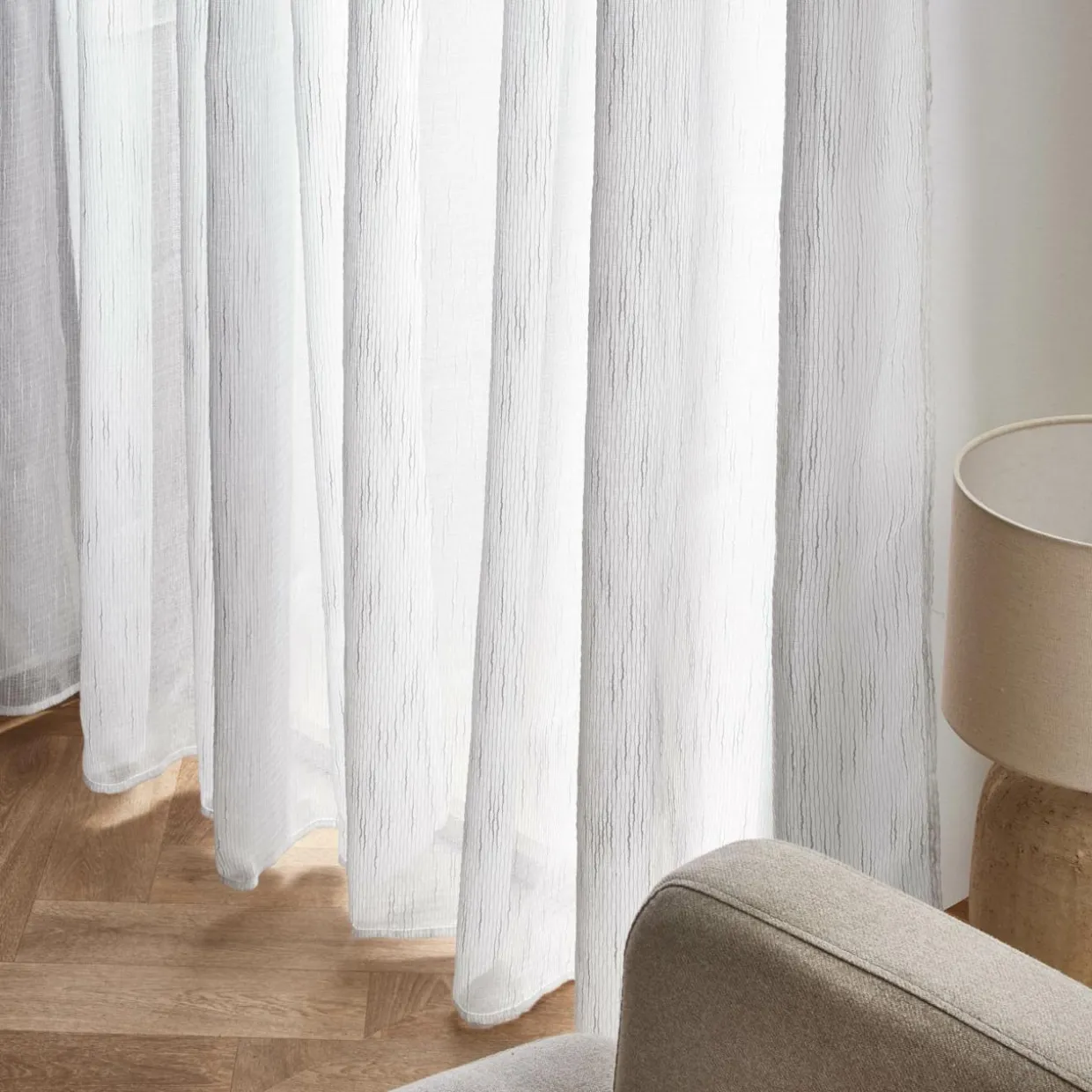 Voilage œillets (280 x 240 cm) Raphaël Blanc