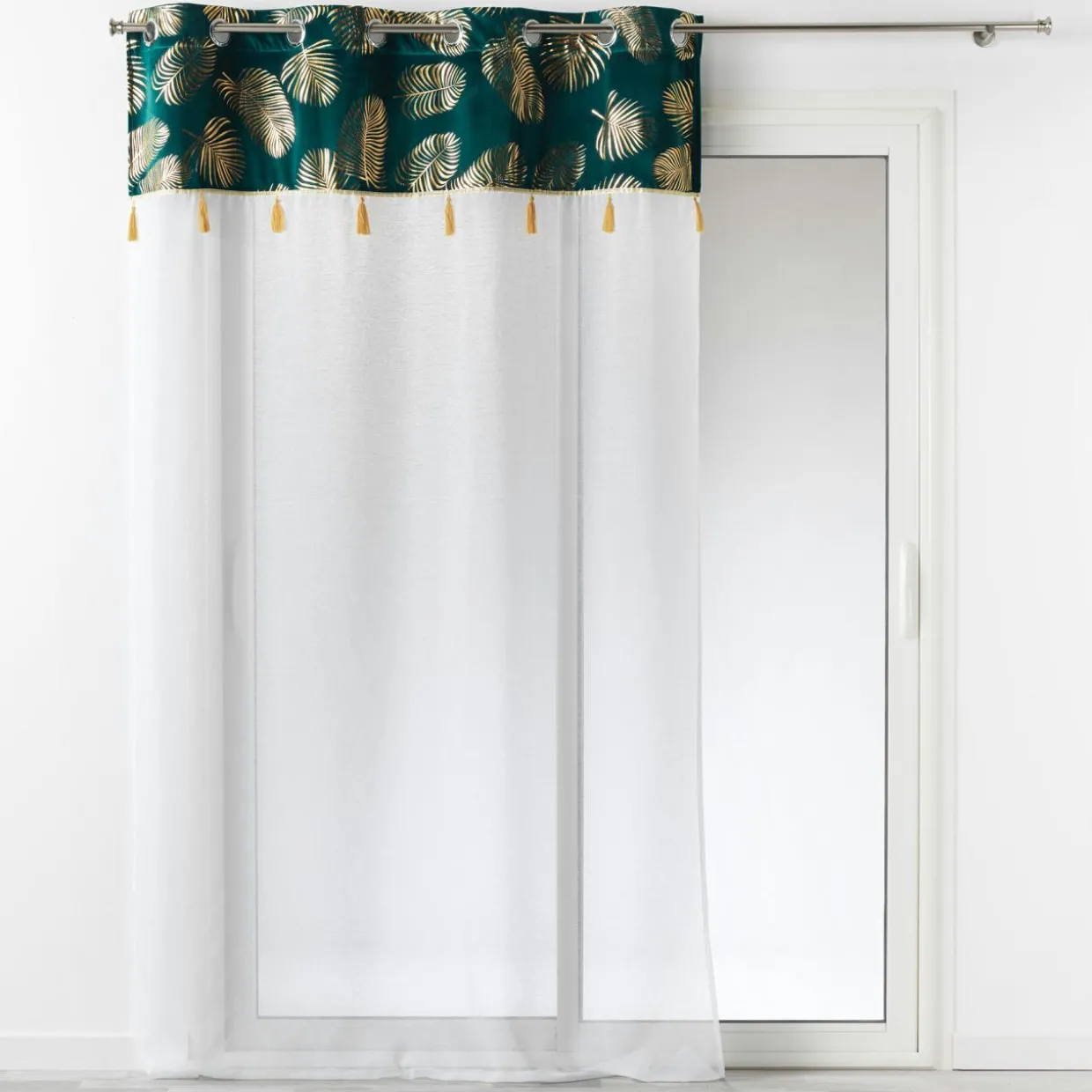 Voilage œillets (140 x 240 cm) Sabaly Or