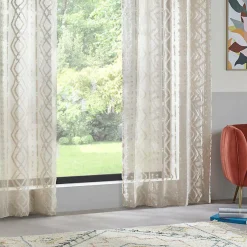 Voilage œillets (140 x 240 cm) Salma Beige