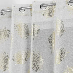 Voilage œillets (140 x 240 cm) Sunny Gold Or