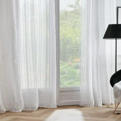 Voilage œillets (140 x 280 cm) Théo Blanc