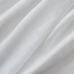 Voilage œillets effet lin (140 x 280 cm) Robin Blanc