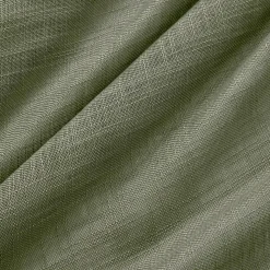 Voilage œillets effet lin (140 x 240 cm) Robin Vert romarin
