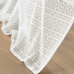 Voilage maille (140 x 240 cm) Naomie Blanc