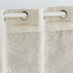 Voilage tissé (140 x 280 cm) Karla Taupe